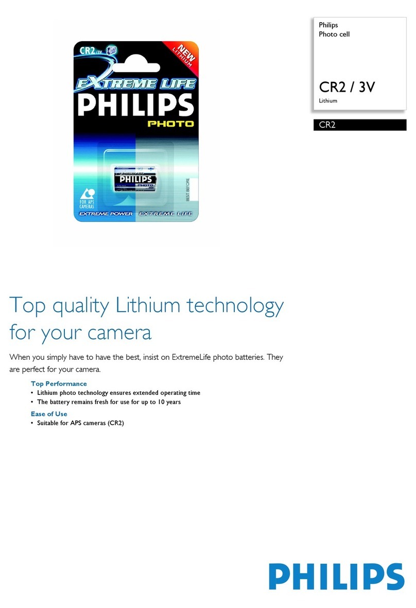 Philips ExtremeLife CR2 brochure