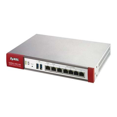 ZyXEL Communications ZyWALL USG 100 Series User manual