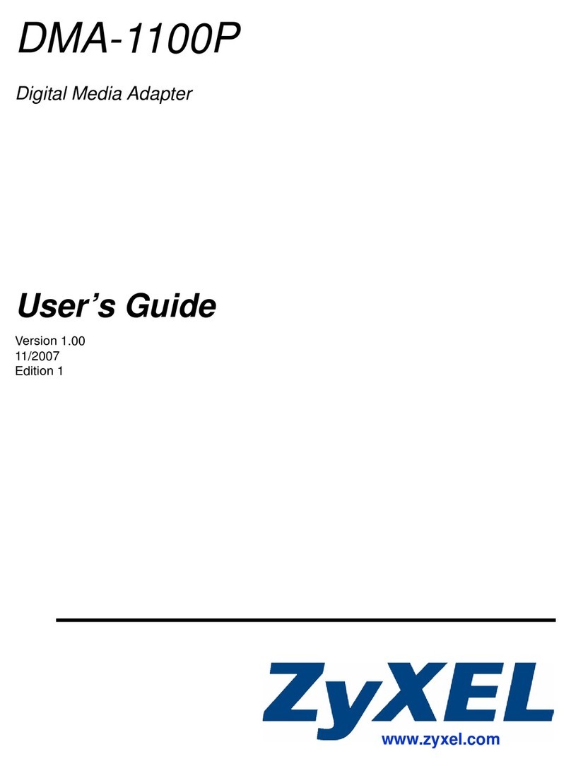 ZyXEL Communications DMA-1100P user guide