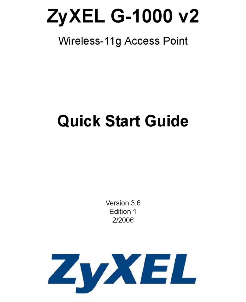 ZyXEL Communications G-1000 V2 User manual