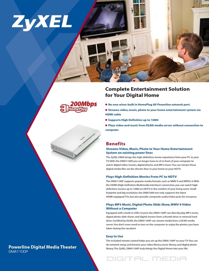 ZyXEL Communications DMA-1100P User manual
