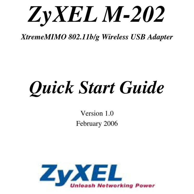 ZyXEL Communications M-202 User manual ZyXEL Communications M-202 User manual