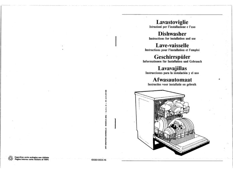 Smeg CSE68B Instructions for installation and use