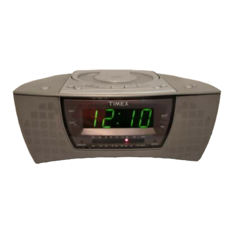 Timex T608 User manual