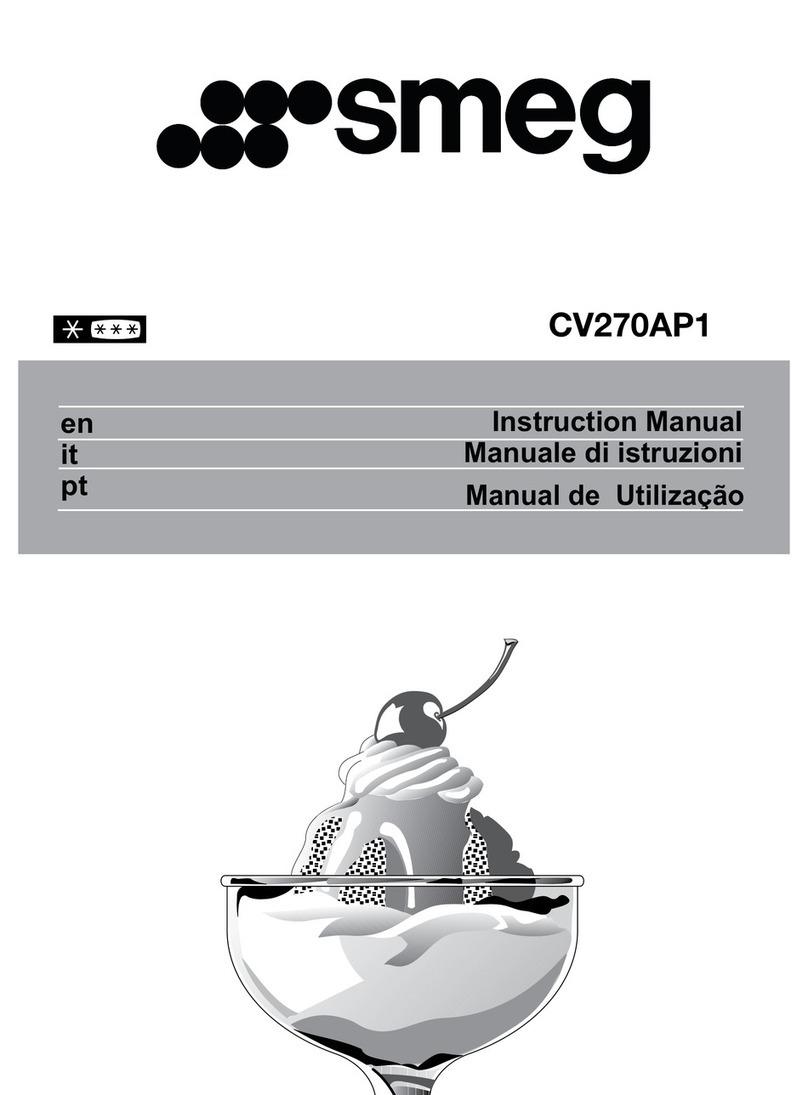 Smeg CV270AP1 instruction manual