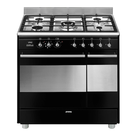 Smeg CG92N User manual