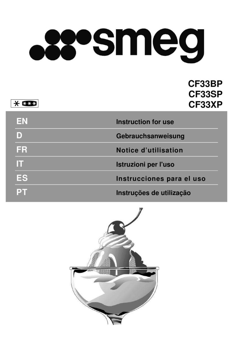 Smeg CF33SP Instructions for use