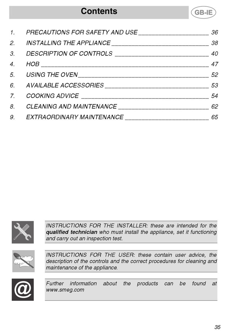 Smeg CS19ID-6 User manual