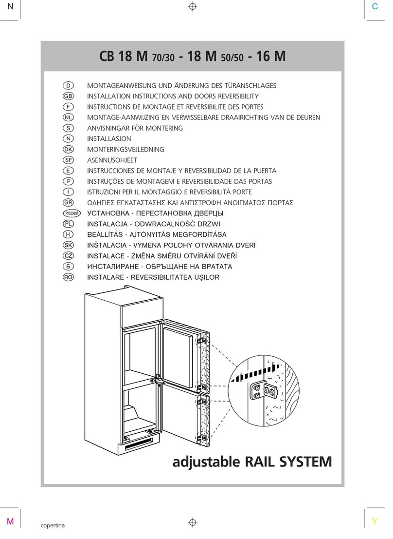 Smeg CR327AV installation instructions