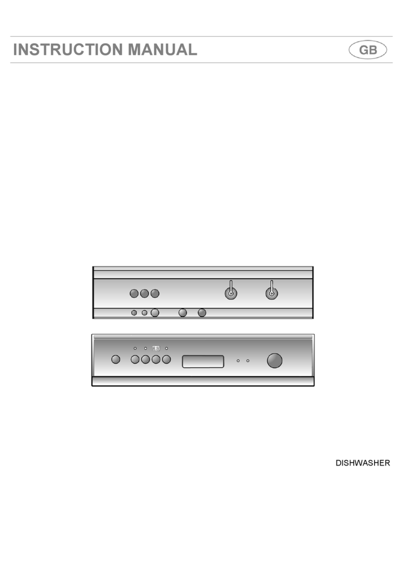 Smeg Dishwasher DWD1E instruction manual