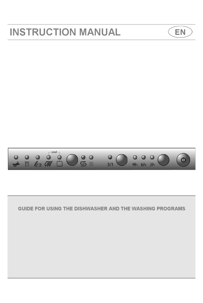 Smeg DW410ST3A instruction manual