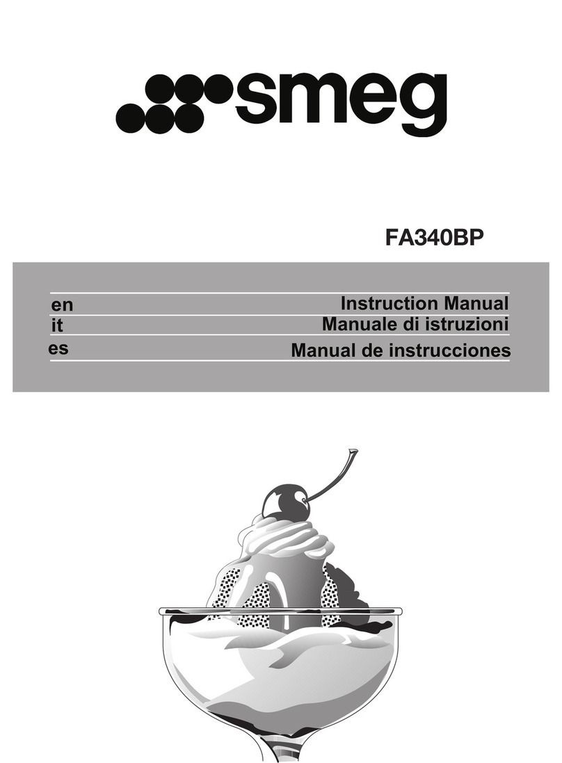 Smeg FA340BP instruction manual