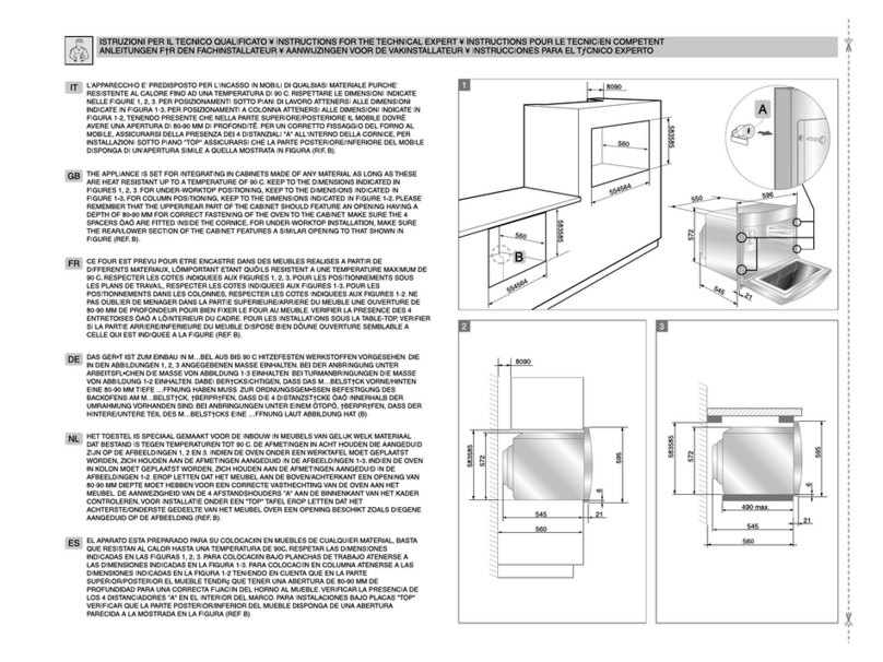 Smeg F170P User manual