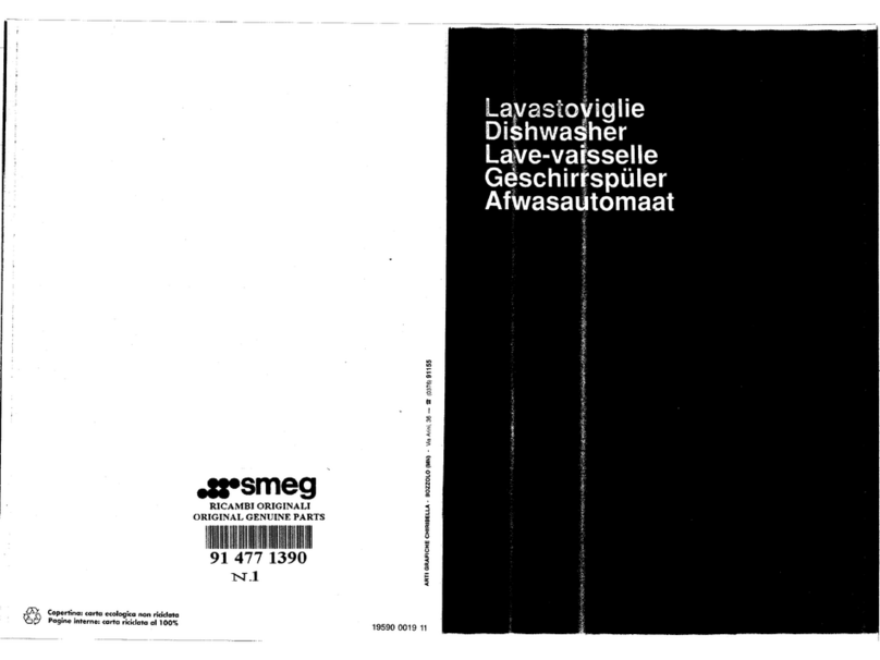 Smeg DGS60W User manual