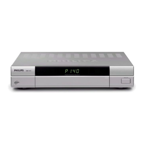 Philips DSR1010 User manual