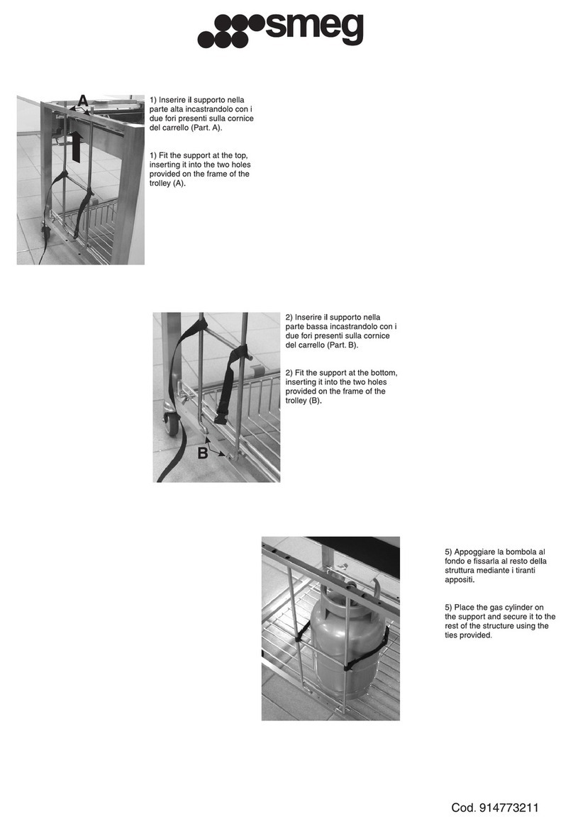 Smeg CA61S User manual