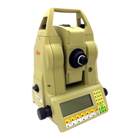 Leica TPS 1000 Series User manual