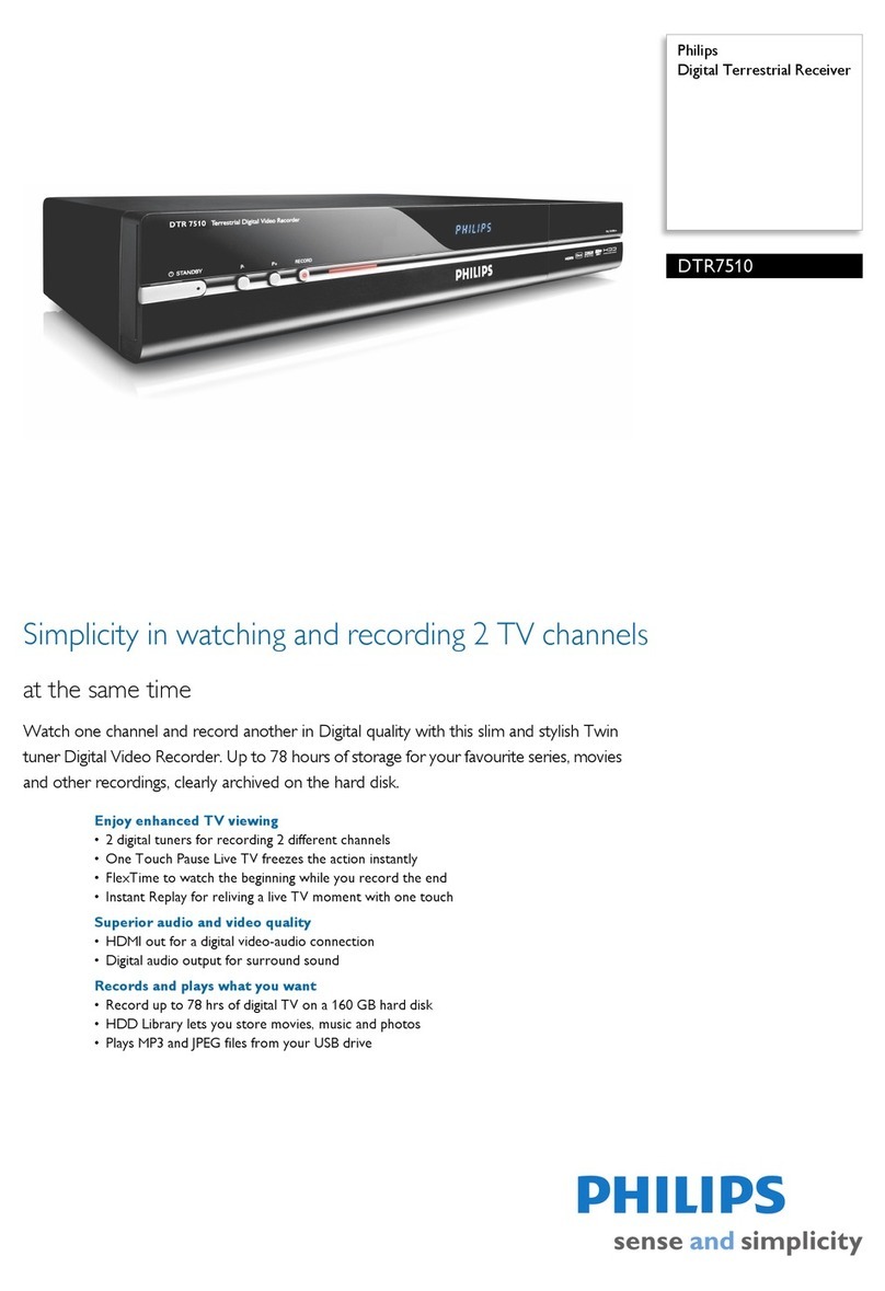 Philips DTR 7510 brochure