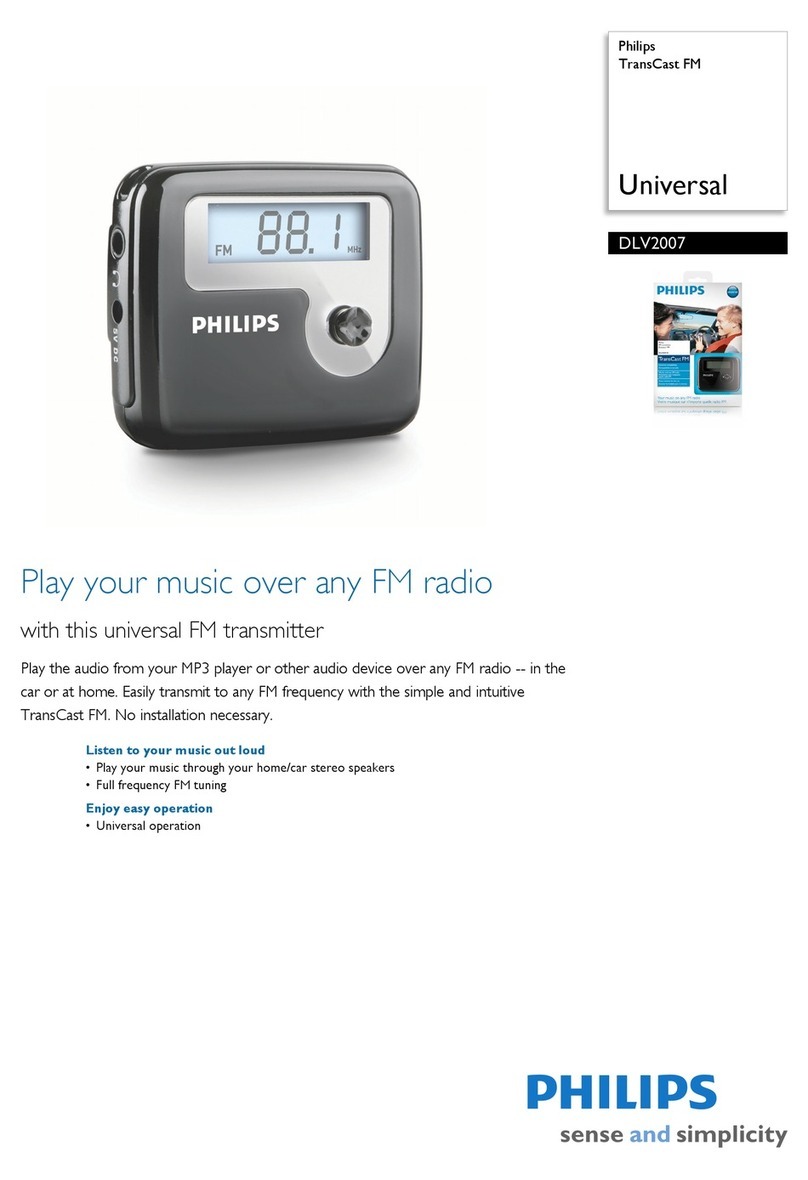 Philips DLV2007 User manual