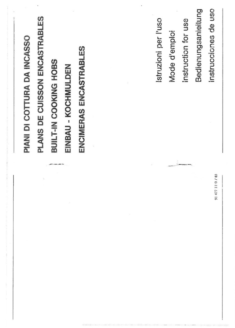 Smeg M1 User manual Smeg M1 User manual