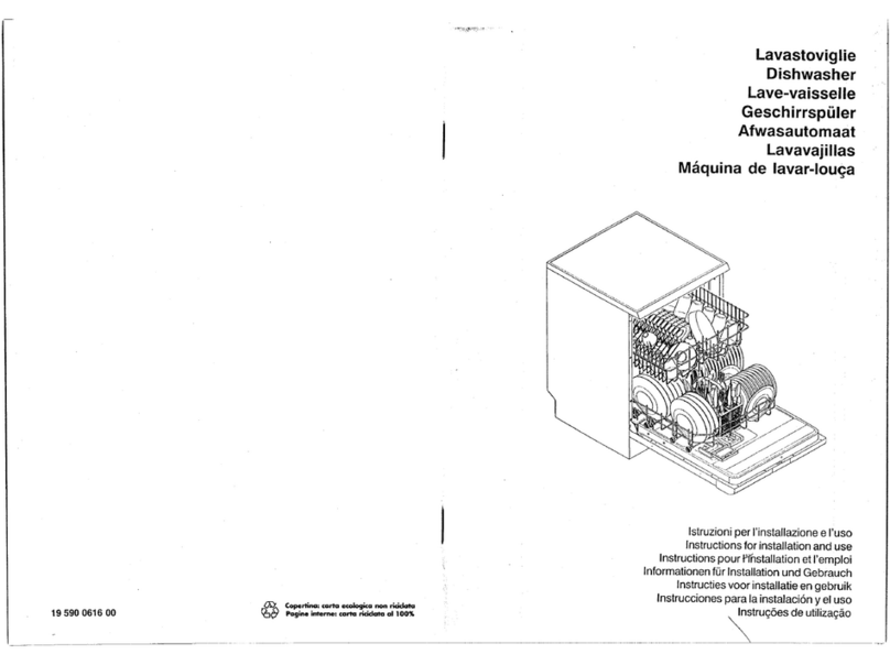 Smeg LV26A Instructions for installation and use