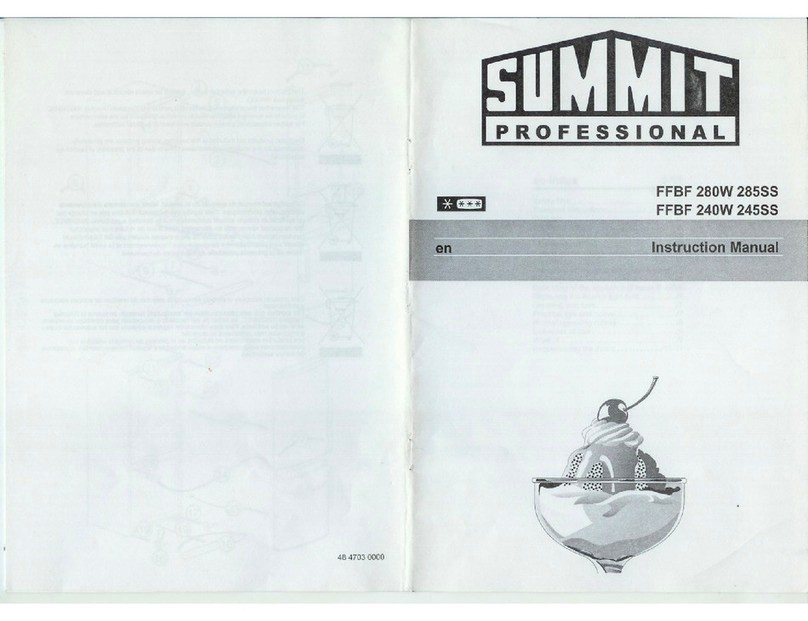 Summit FFBF285SS instruction manual