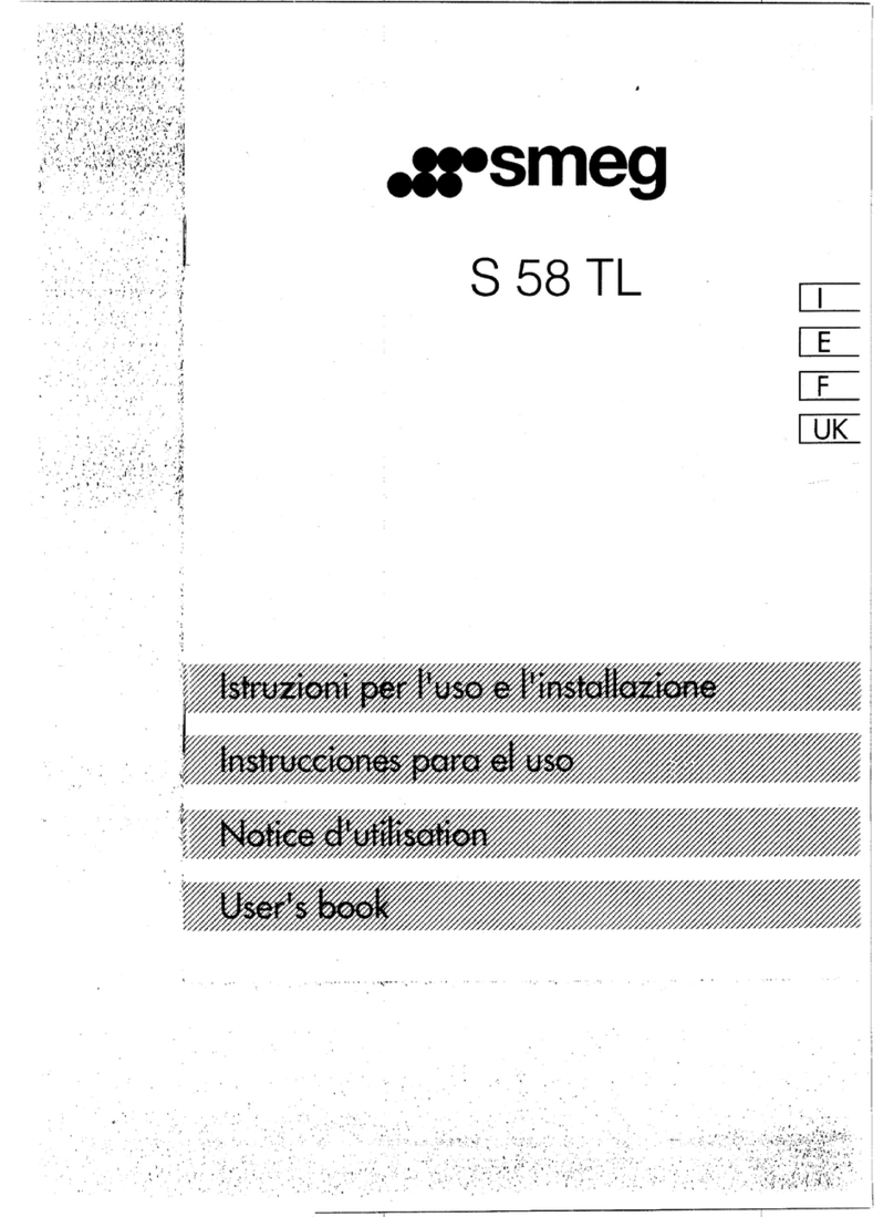 Smeg S58TL Product guide