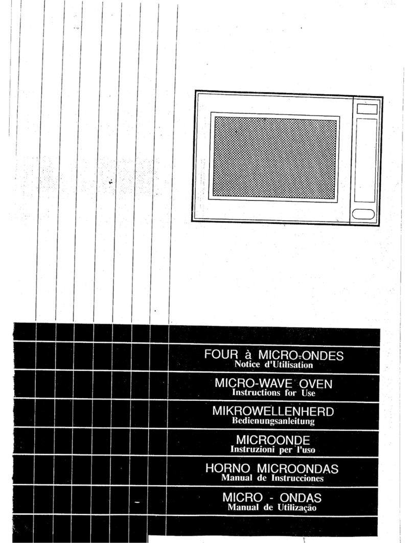 Smeg S47 User manual