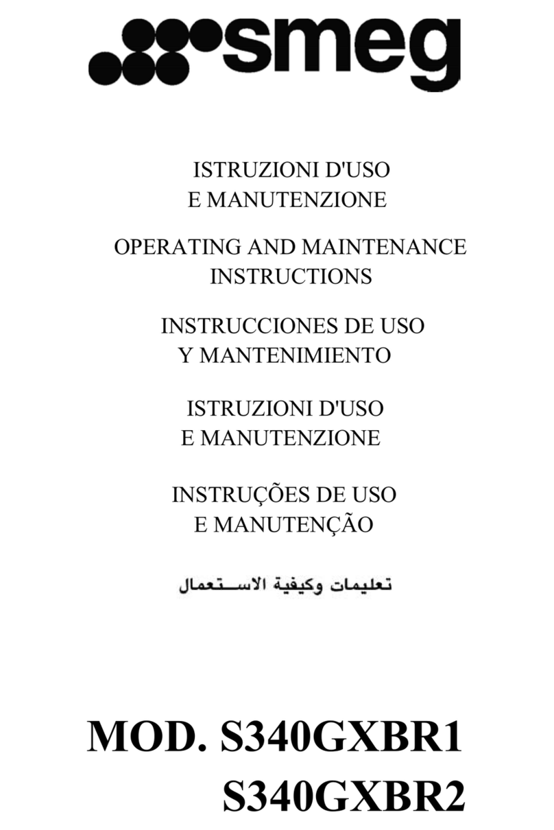 Smeg S340GXBR1 Manual