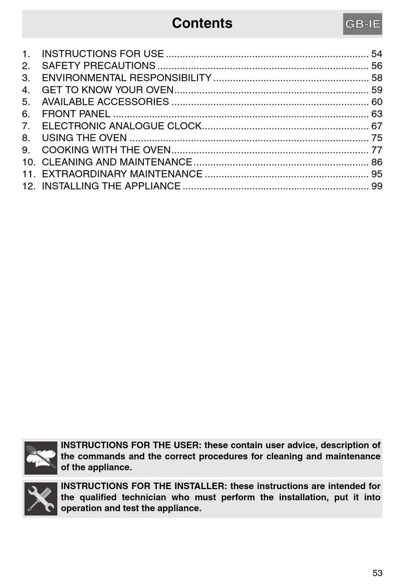 Smeg SC388X-8 manual