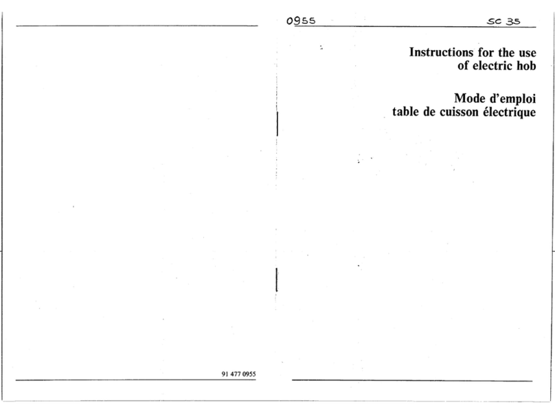 Smeg SC35 User manual