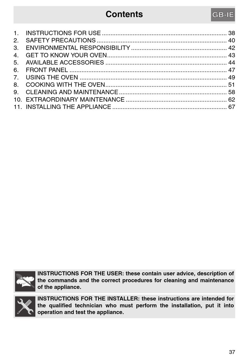 Smeg SC166-8 manual