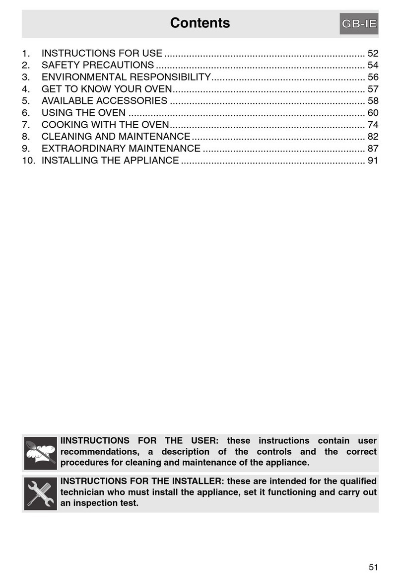Smeg SC061X-8 manual