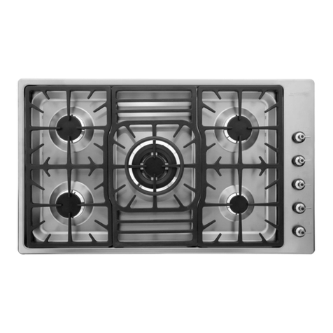 Smeg PGF95-3 User manual