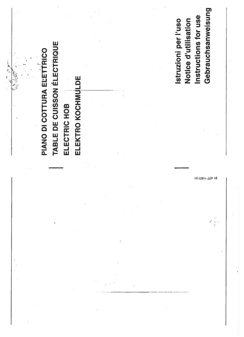 Smeg S135 User manual