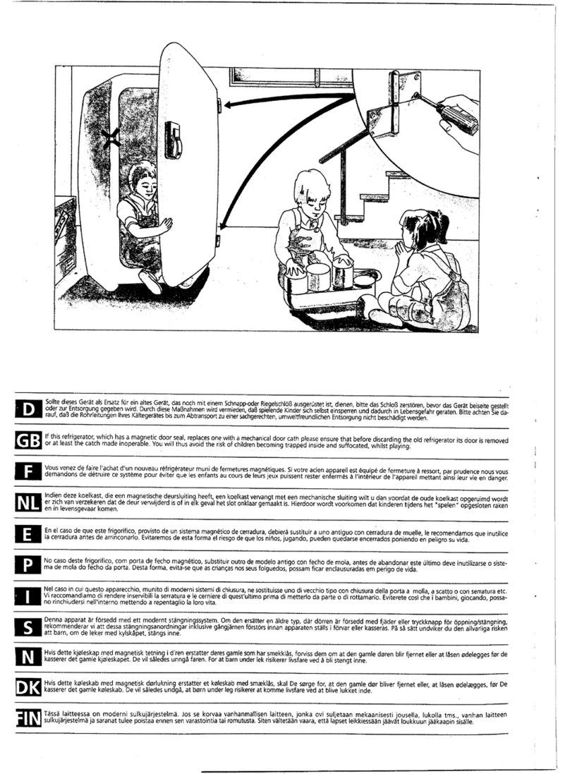 Smeg FR166SE Instructions for use