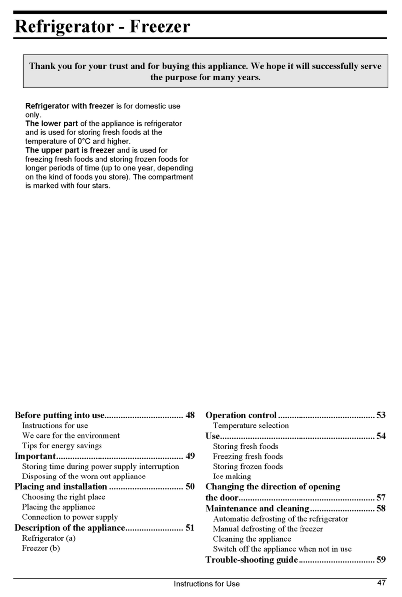 Smeg FD33B Instructions for use