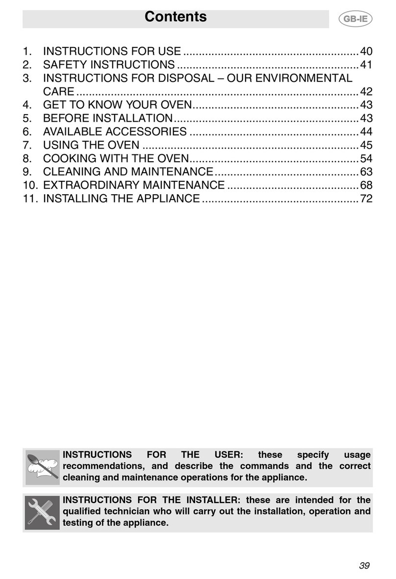 Smeg FC66B1 User manual