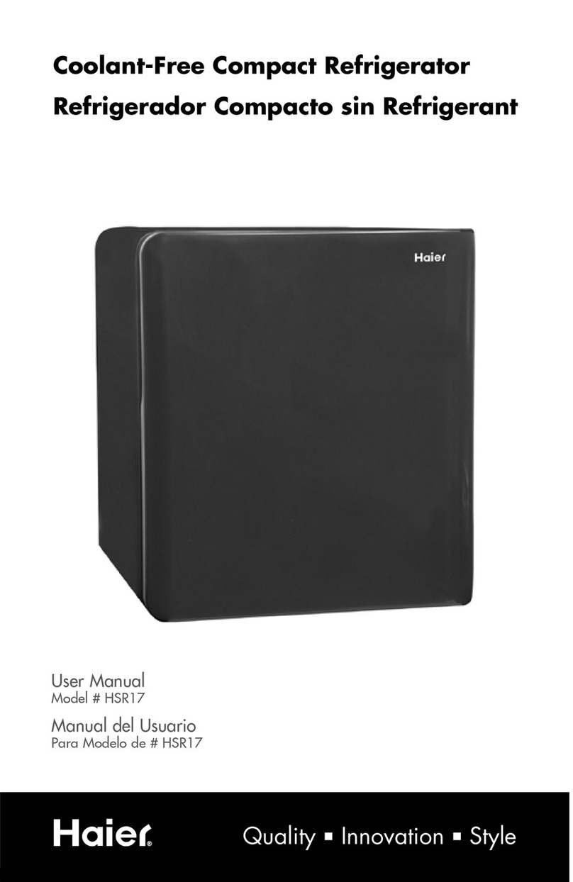 Haier HSR17 User manual