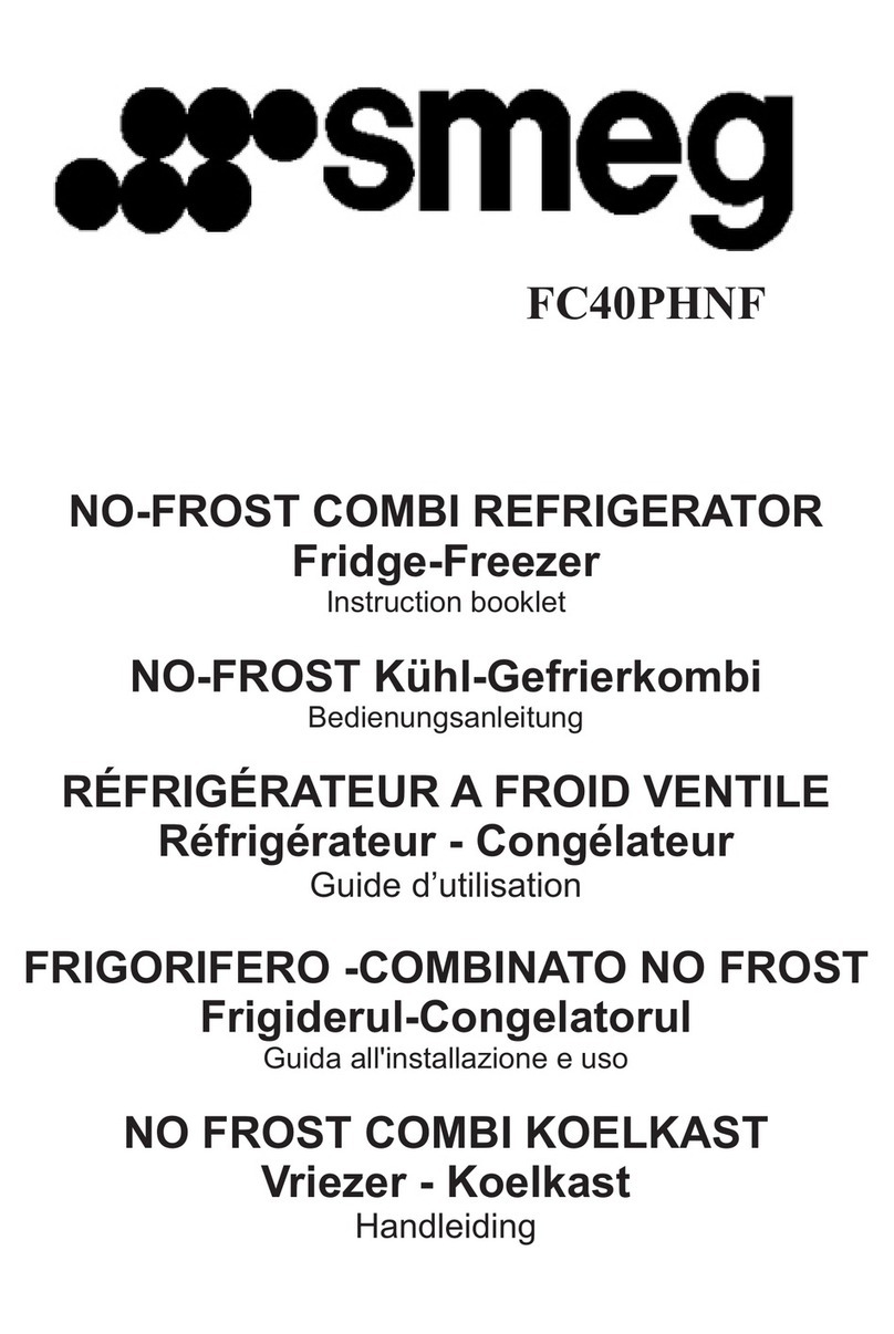 Smeg FC40PHNF Instruction booklet