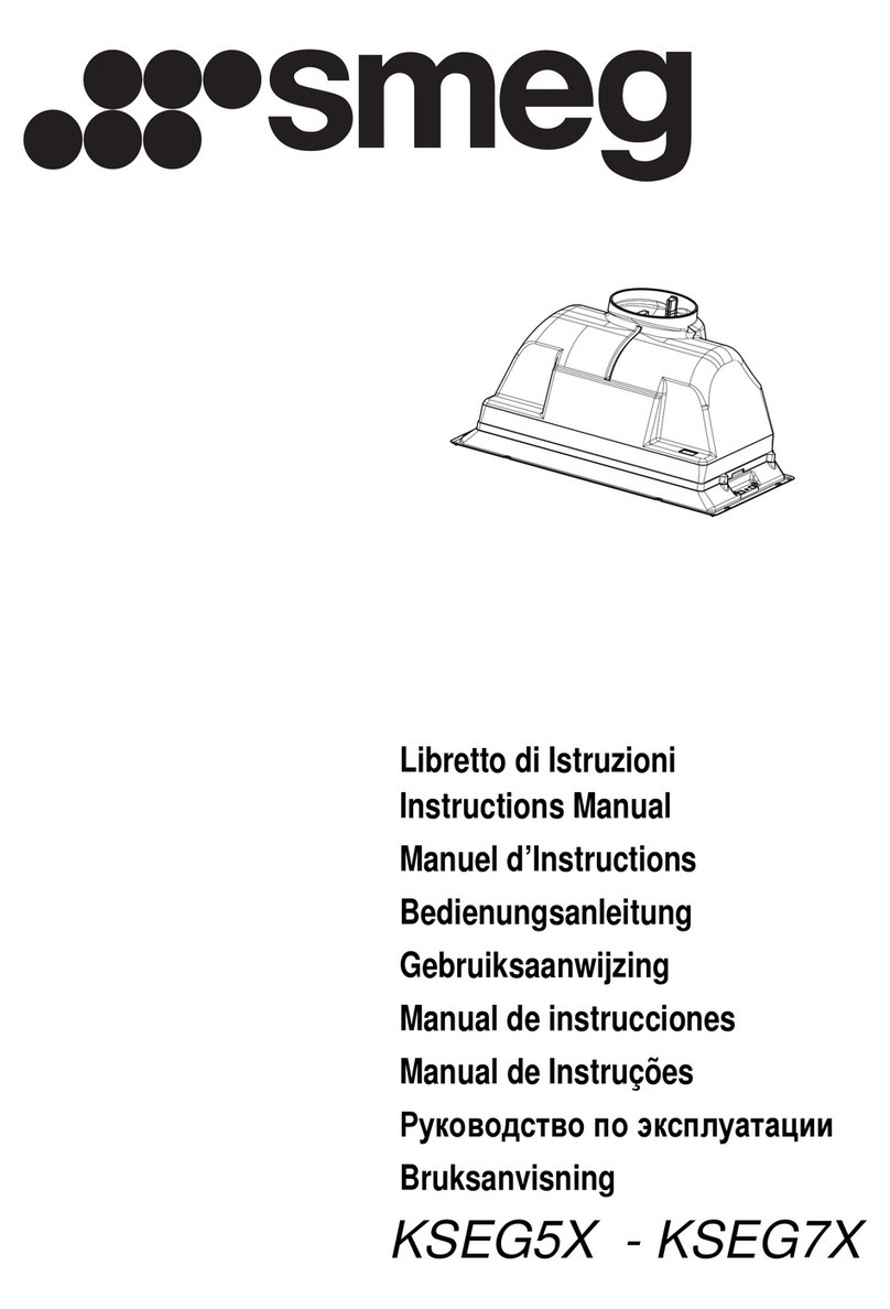 Smeg KSEG5X instruction manual