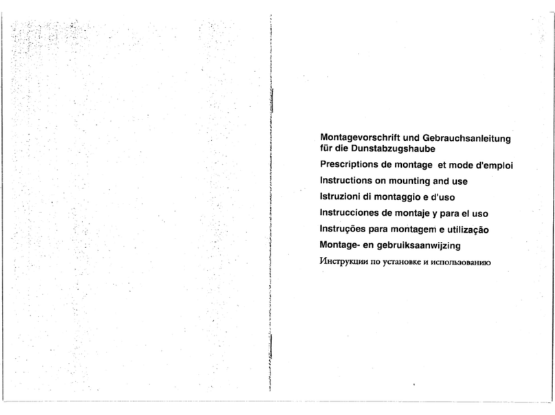 Smeg KSED96EB Instruction on mounting and use