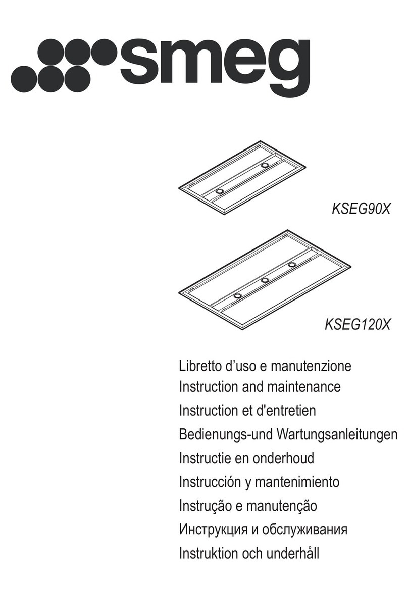 Smeg KSEG120X User manual