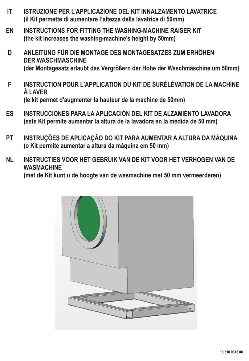 Smeg KITWDHE - RAISER KIT instructions