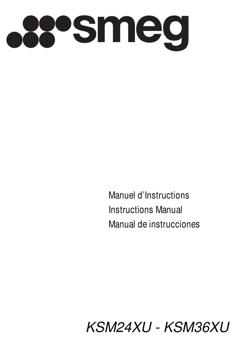 Smeg KSM24XU User manual