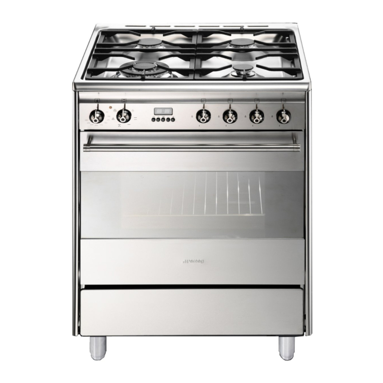 Smeg FS61XNG8 manual
