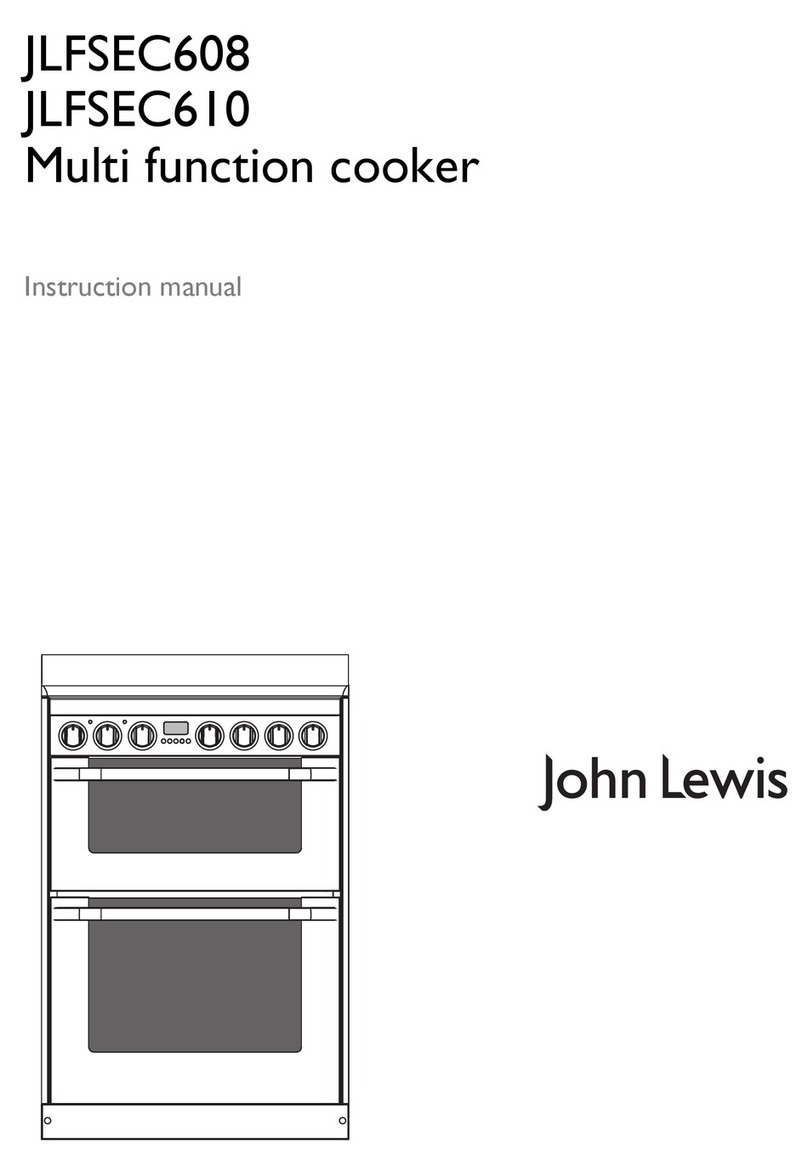 John Lewis JLFSEC608 instruction manual