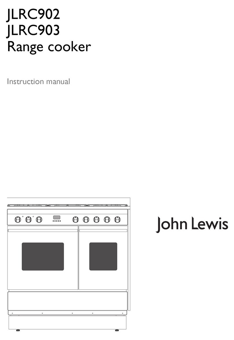 John Lewis JLRC902 instruction manual