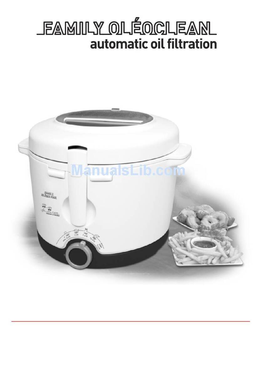 TEFAL FAMILY OLEOCLEAN User manual