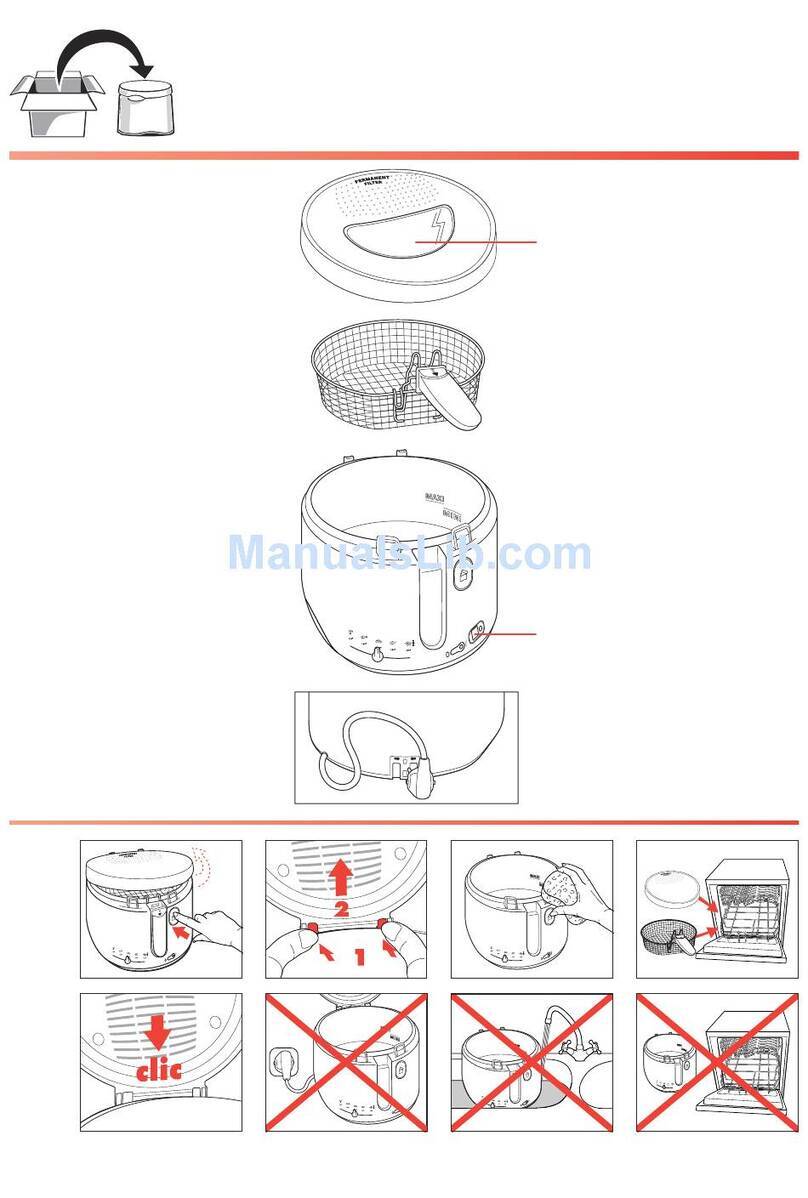 TEFAL FF1000 User manual